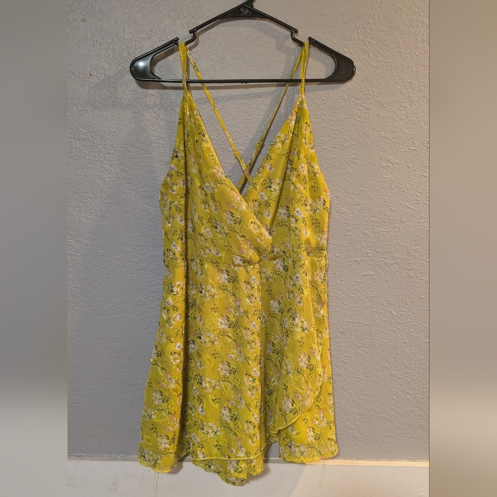 Revamped Floral Romper Dress